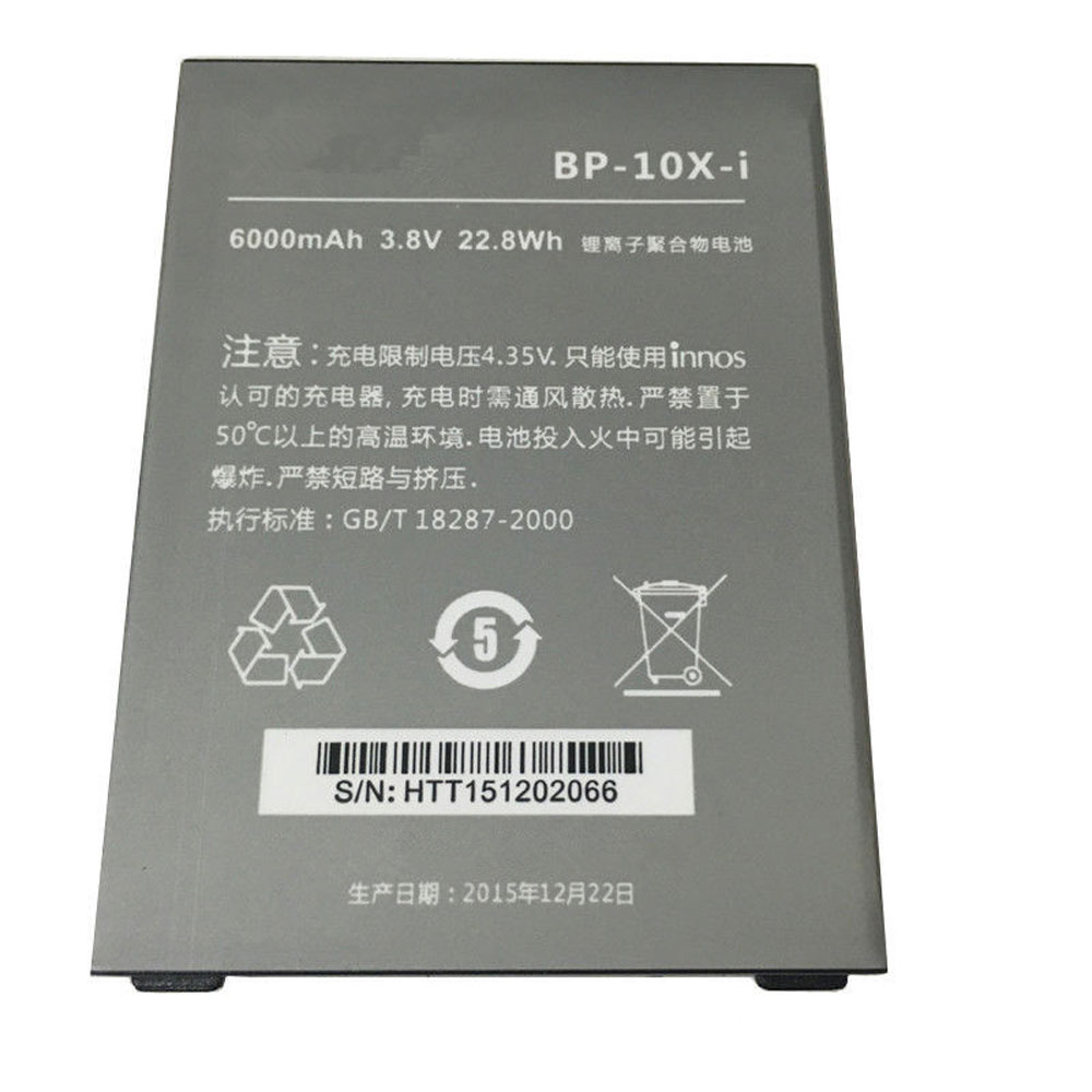Batterie pour 6000mAh/22.8WH 3.8V/4.35V BP-10X-i
