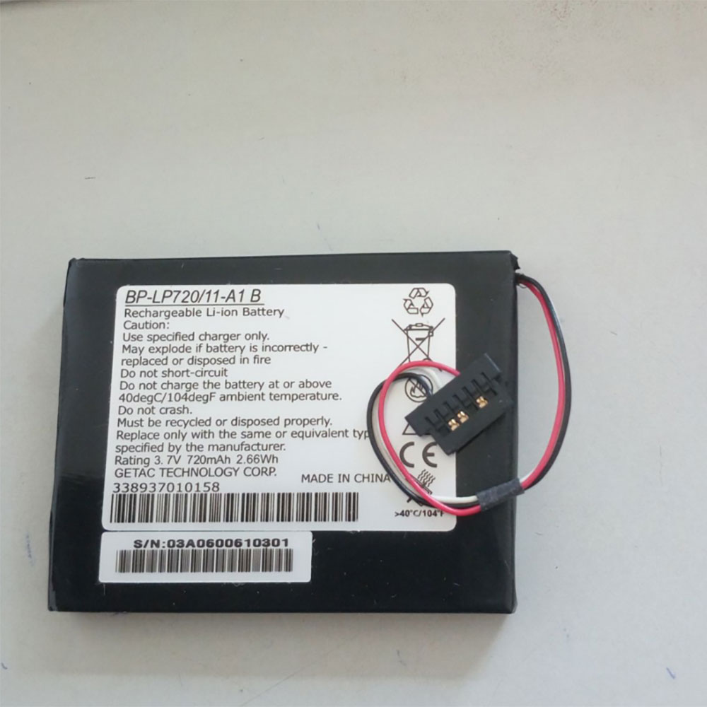 Batterie pour 720MAH 2.66Wh 3.7V BP-LP720
