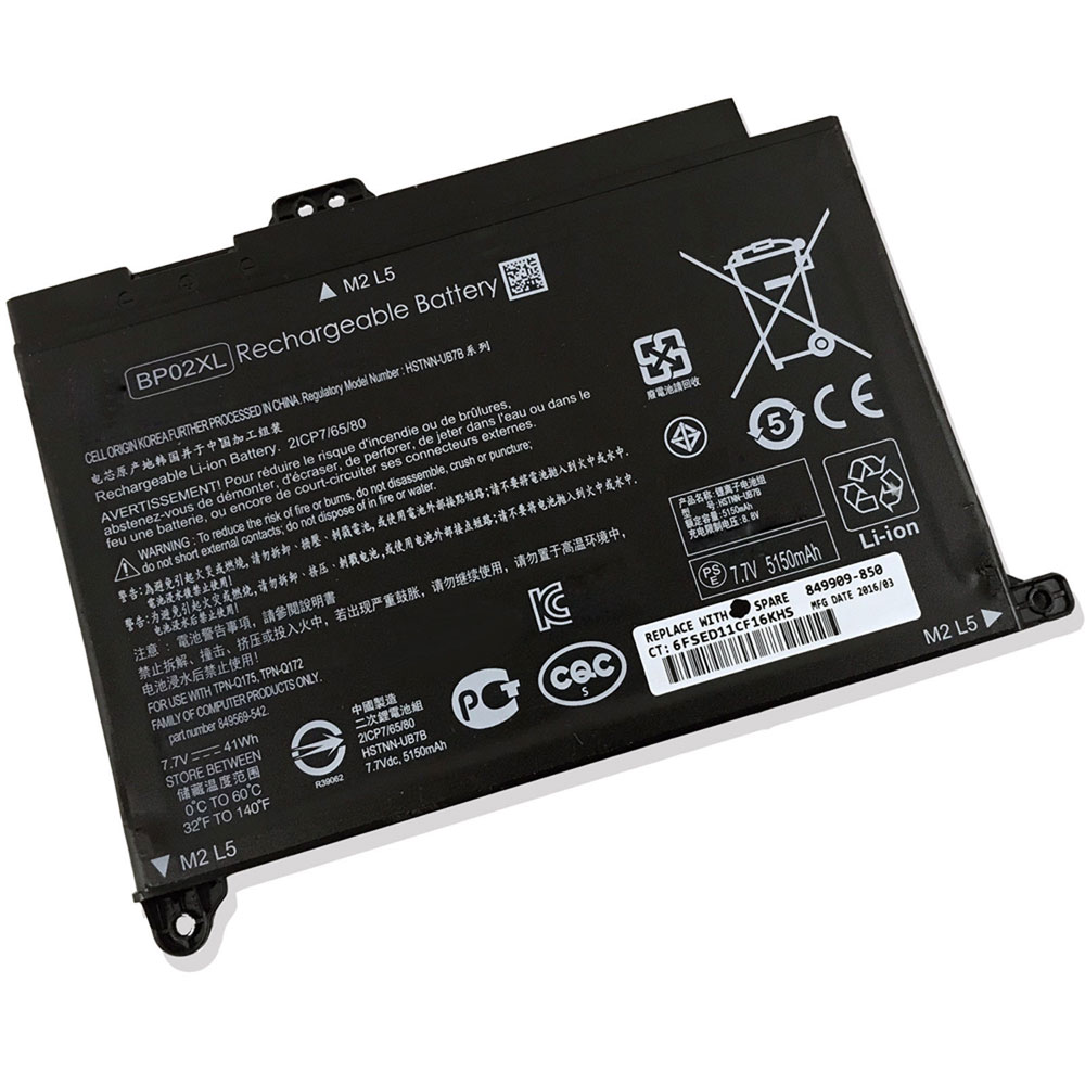 different BP02 battery