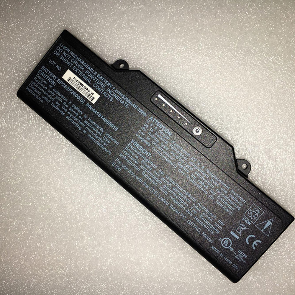 Batterie pour GETAC BP2S2P2600(S)