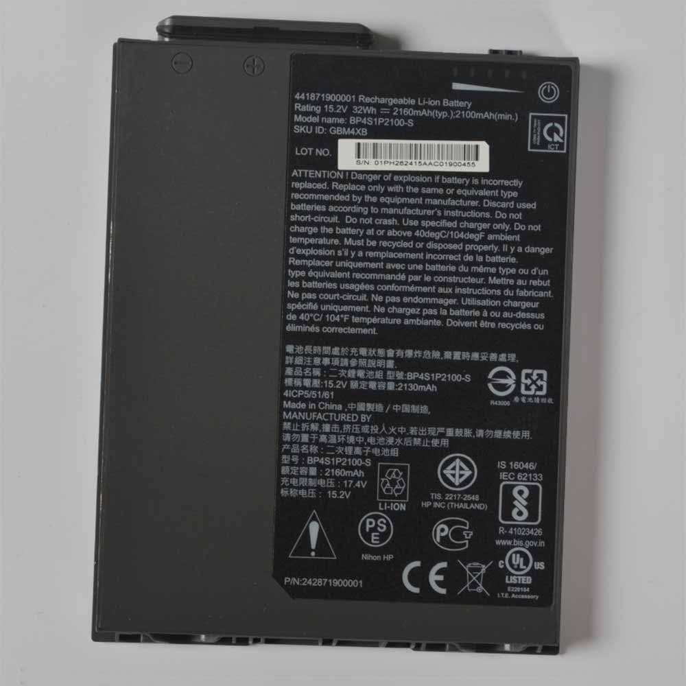 Batterie pour 2160mAh/32Wh 15.2V BP4S1P2100-S