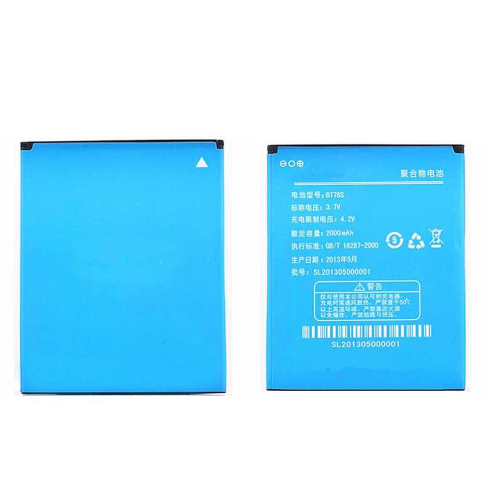 Batterie pour 2000mAh 3.7V/4.2V BT78S