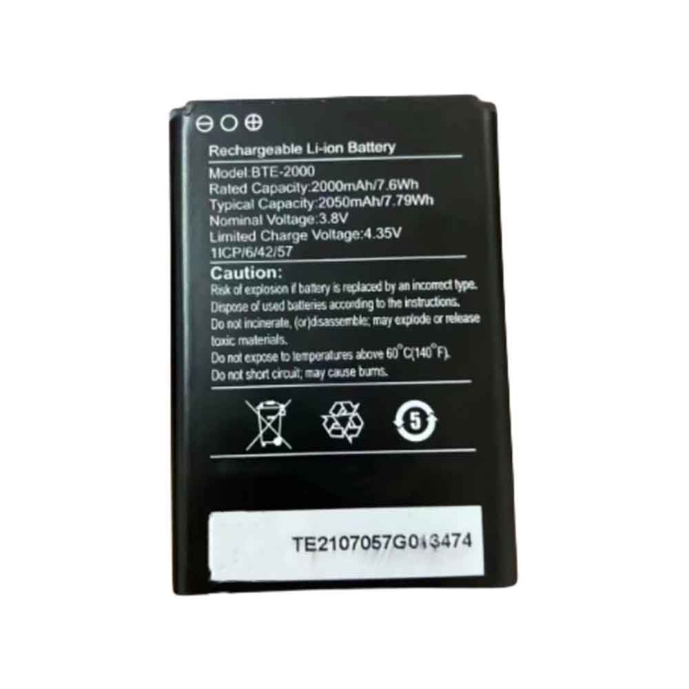 Batterie pour 2000mAh 3.8V BTE-2000