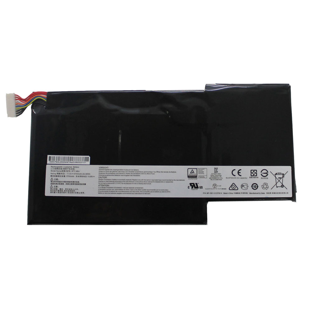 Batterie pour 64.98Wh/5700mAh 11.4V BTY-M6J