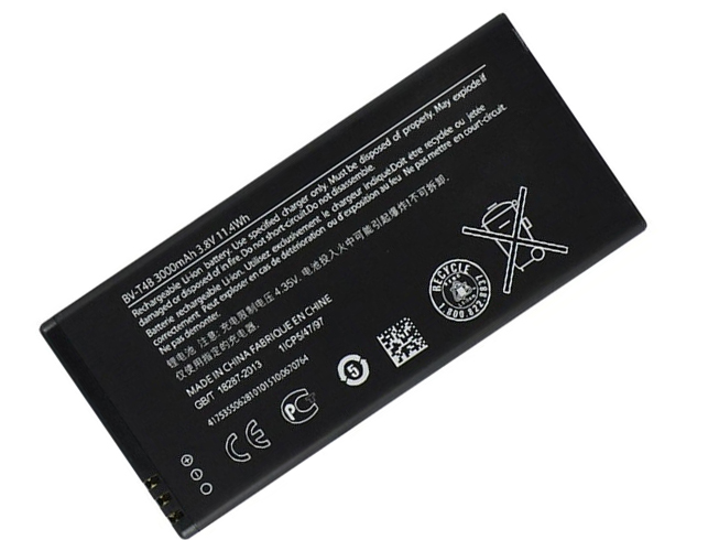 Batterie pour 3000MAH/11.4WH 3.8V BV-T4B