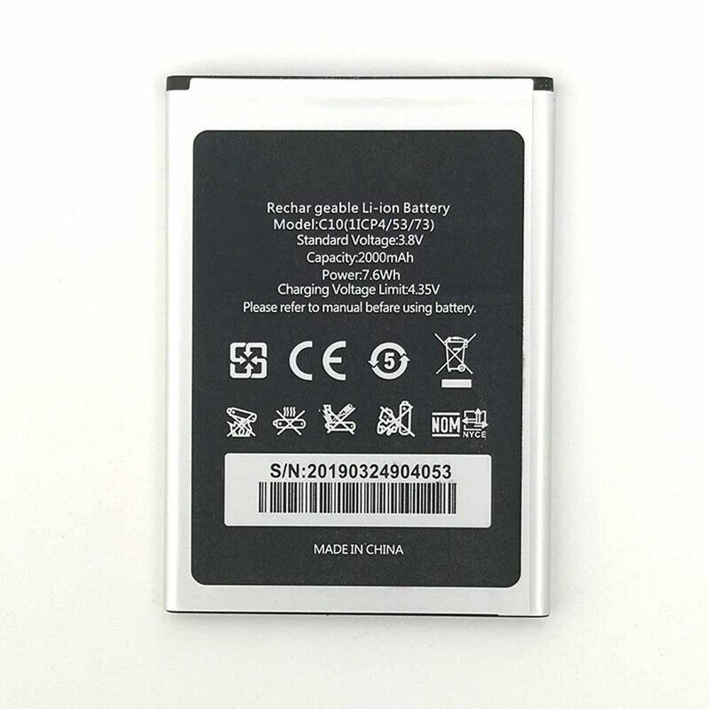 Batterie pour 2000mAh 7.6Wh 3.8V/4.35V C10