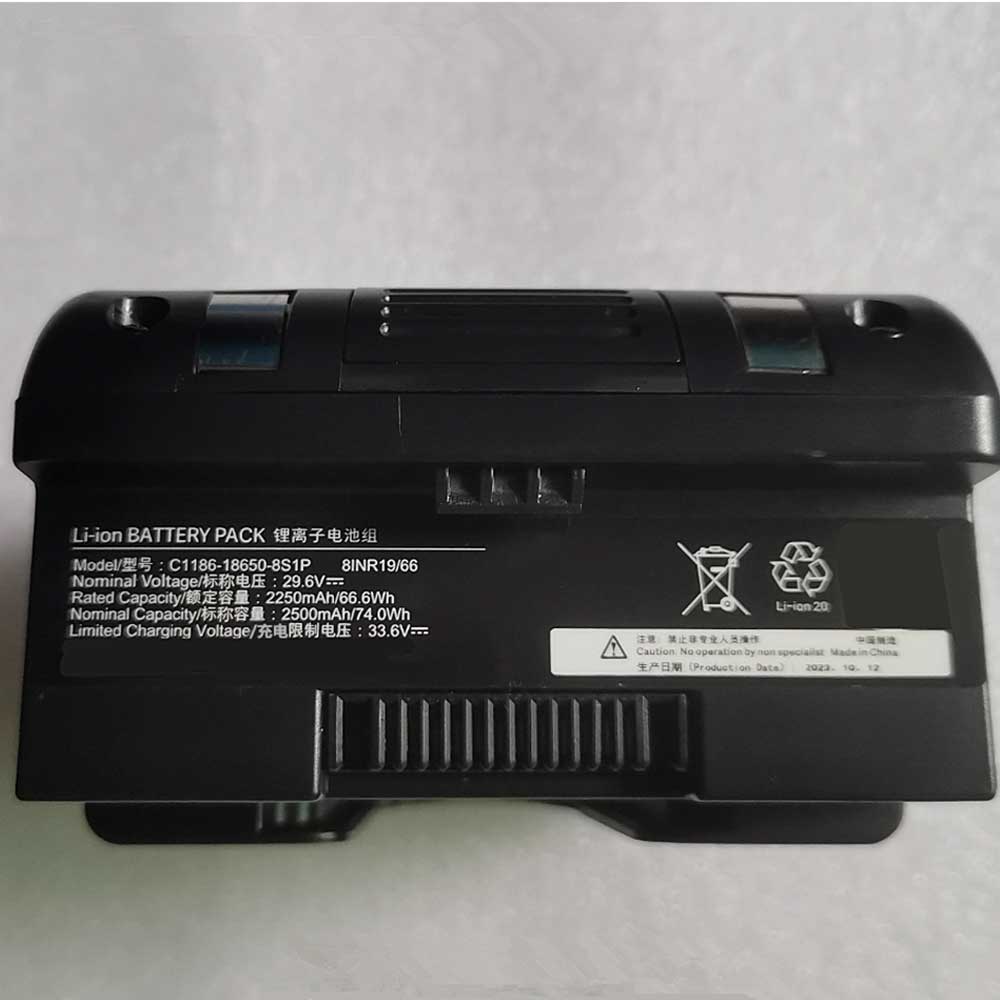 Batterie pour 2500mAh 29.6V C1186-18650-8S1P