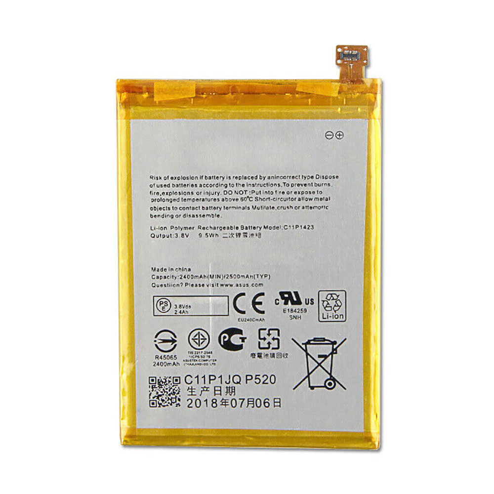 Batterie pour 2400mAh/9.5WH 3.8V C11P1423
