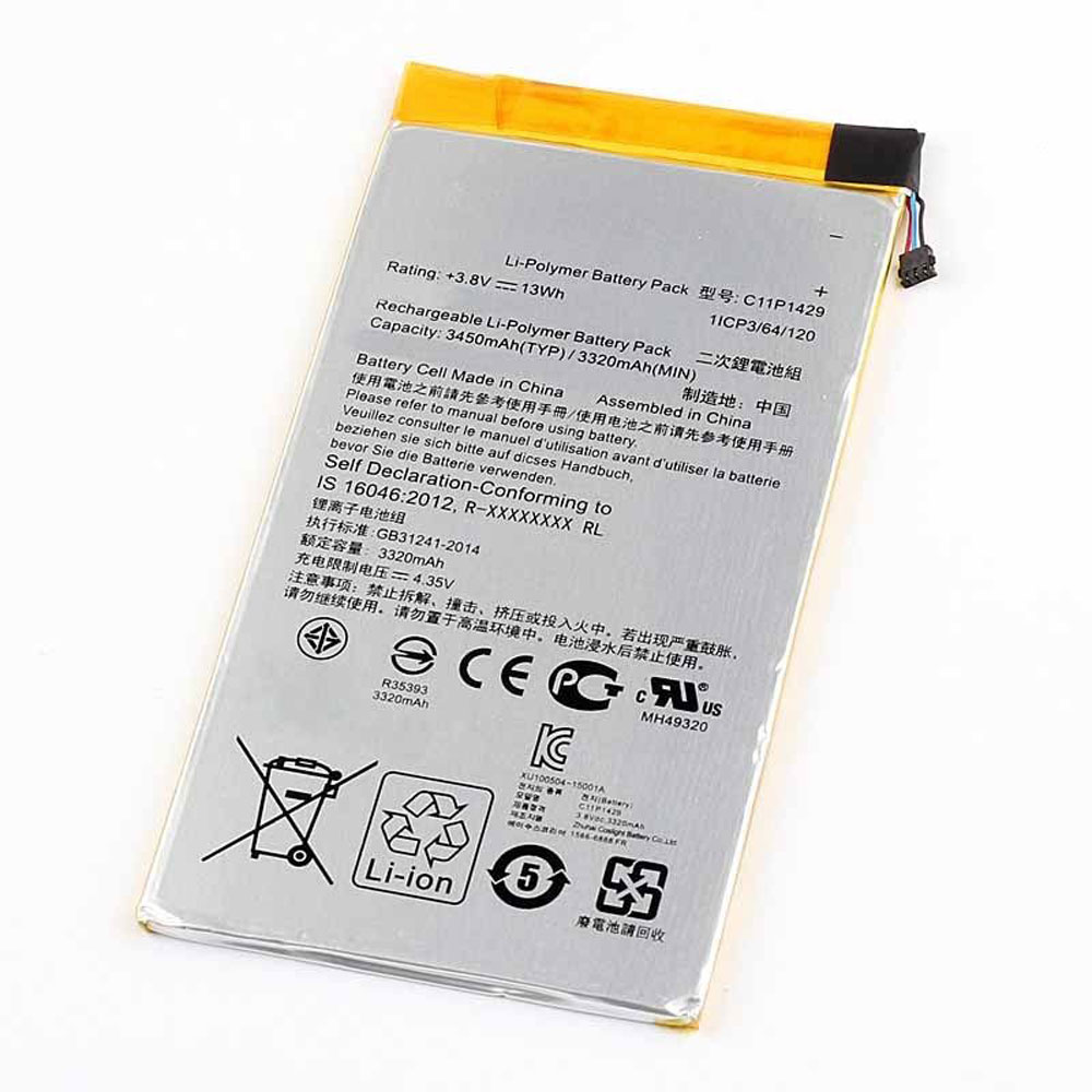 Batterie pour 3450mAh/13WH 3.8V/4.35V C11P1429