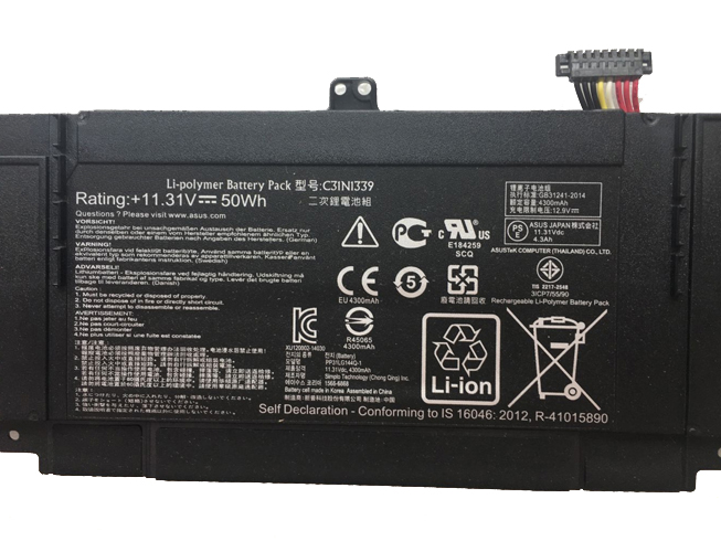 Batterie pour 50Wh 11.31V 0B200-9300000M