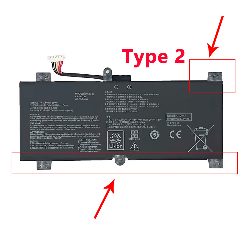 Batterie pour 4335mAh 15.4V 0B200-02940000