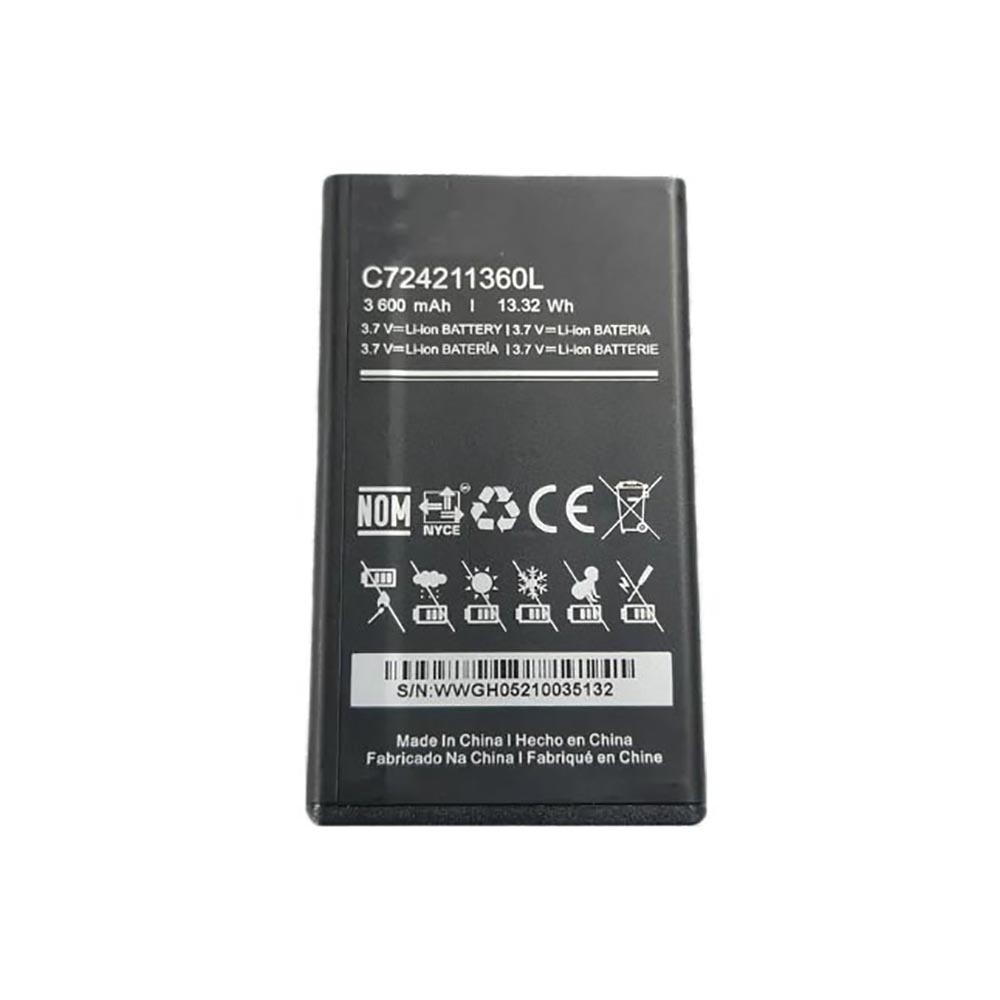 Batterie pour 3600mAh 3.7V C724211360L