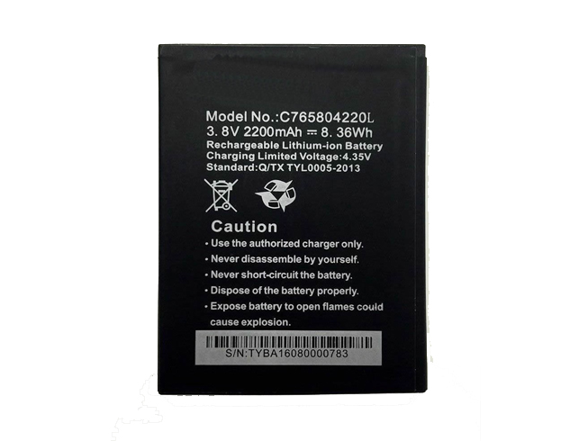 Batterie pour 2200mAh 3.7V C765804220L