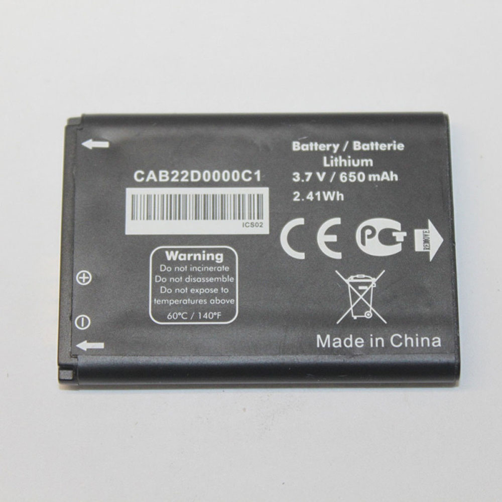 Batterie pour 650mAh/2.41WH 3.7V CAB22D0000C1