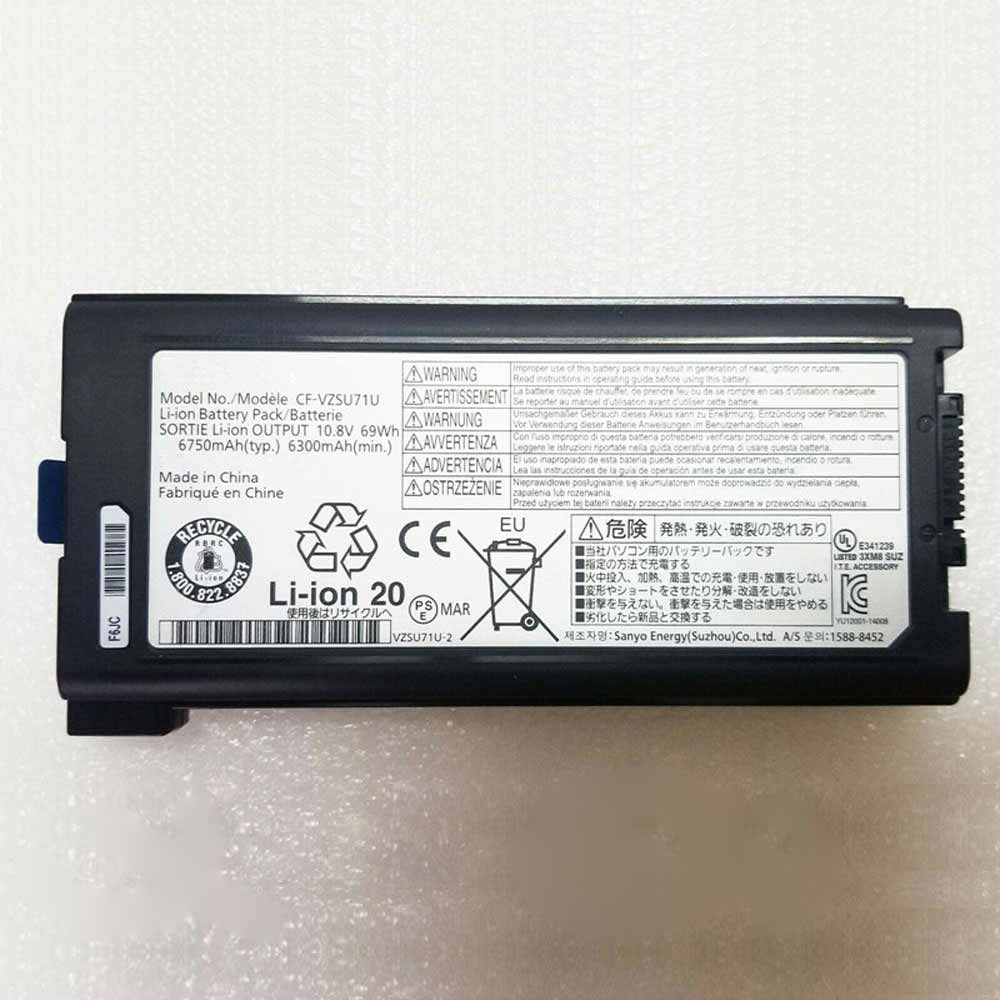 Batterie pour 6750mAh /69Wh 10.8V CF-VZSU71U