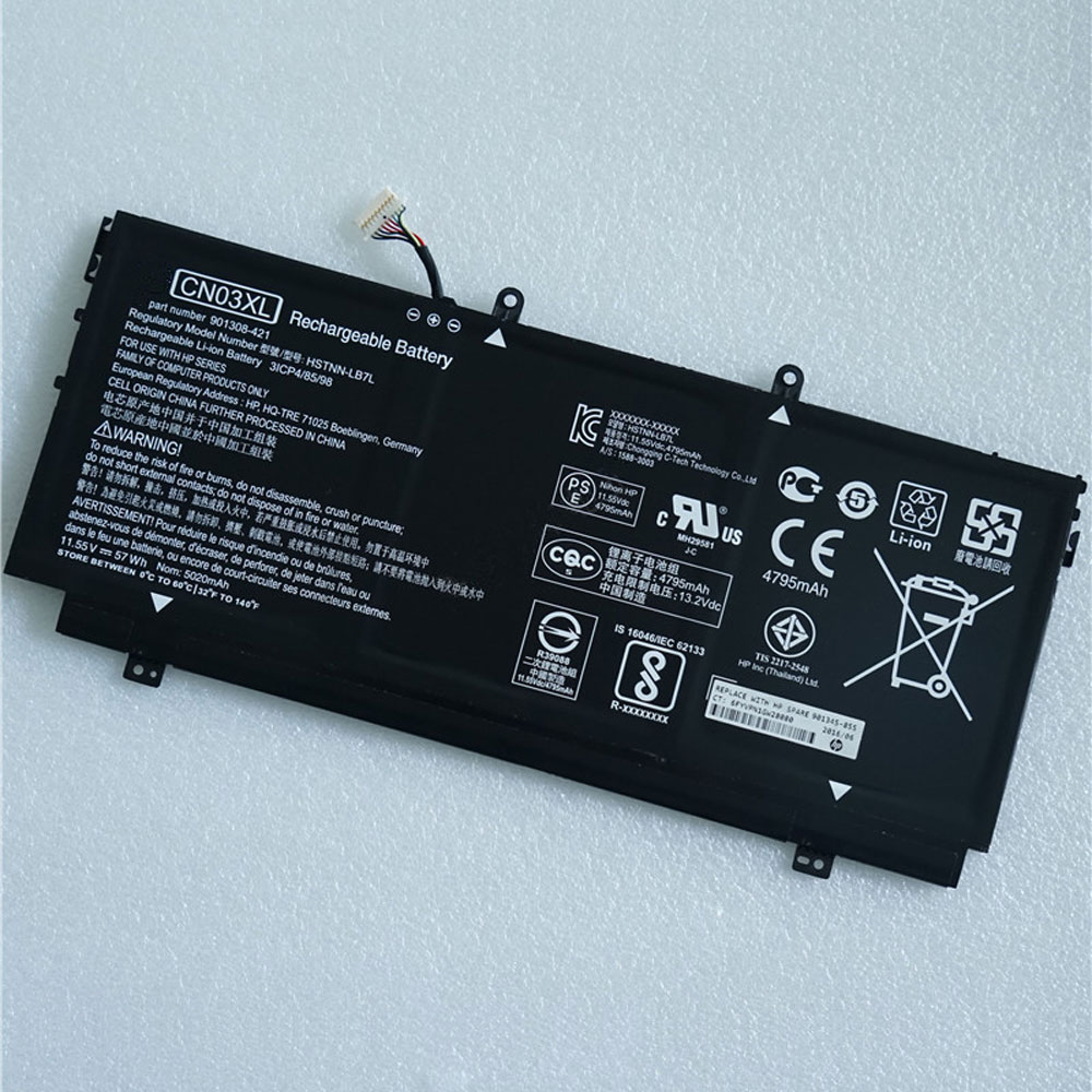 Batterie pour 57.9Wh/5020mAh 11.55V CN03XL