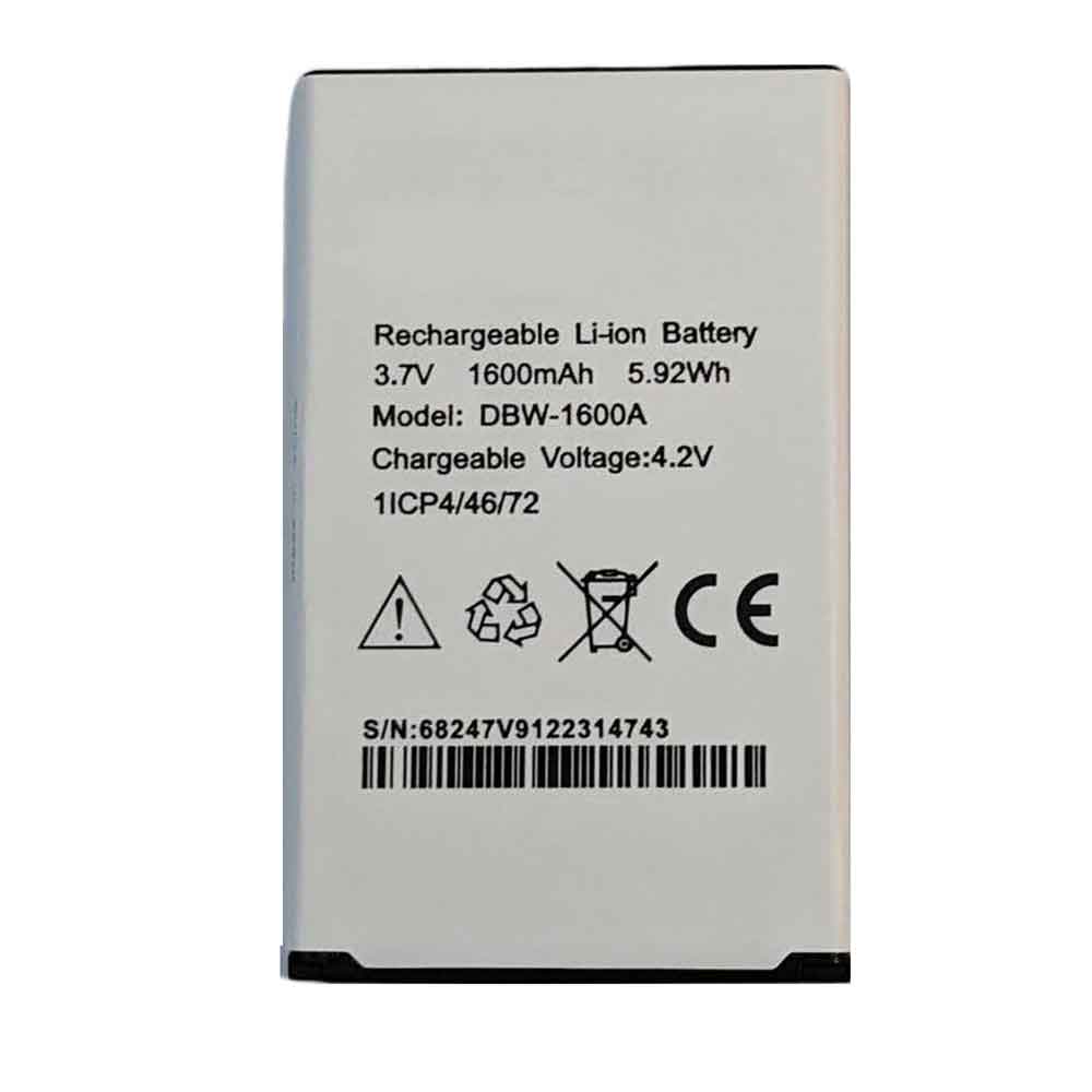 Batterie pour 1600mAh 3.7V DBW-1600A