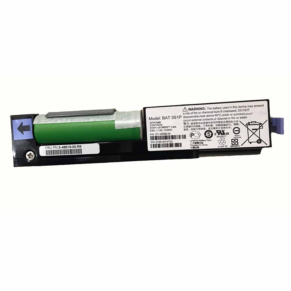 Batterie pour 1.1Ah/10.6Wh 9.6V BAT-3S1P