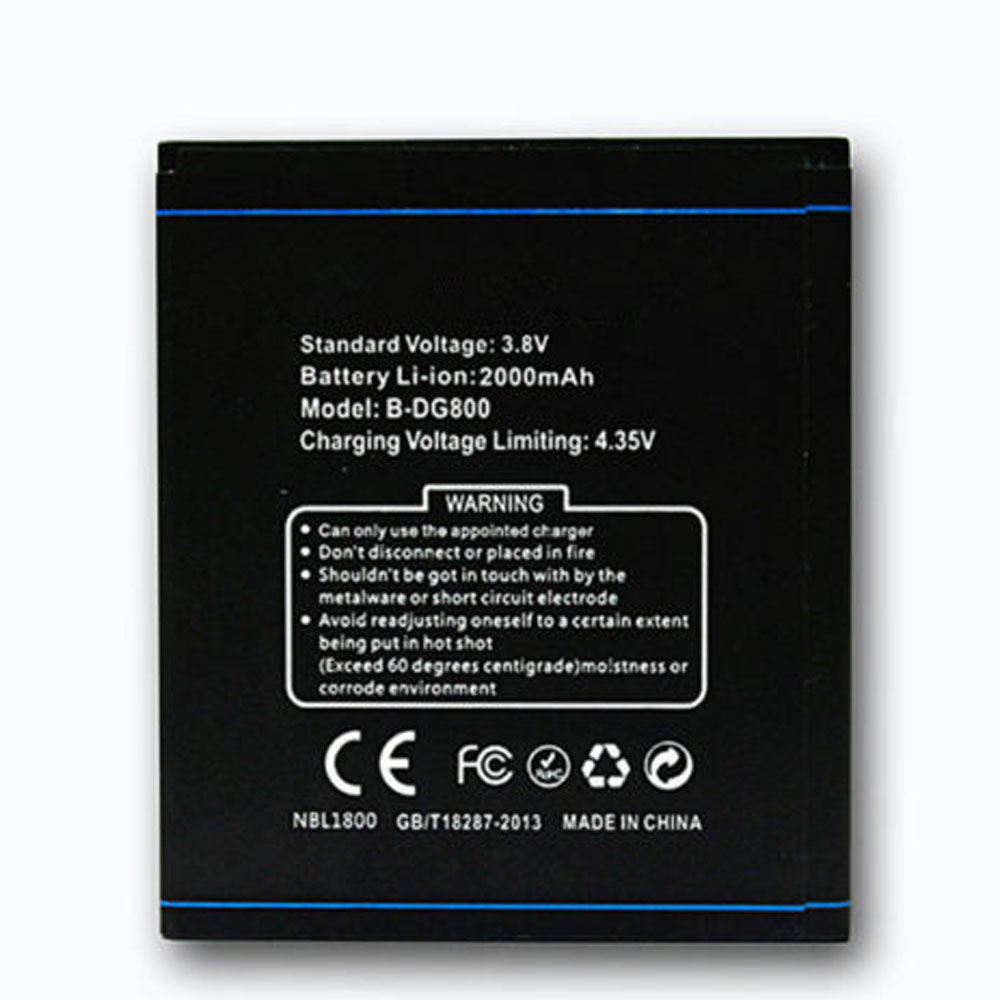 Batterie pour 2000mAh 3.8V/4.35V B-DG800