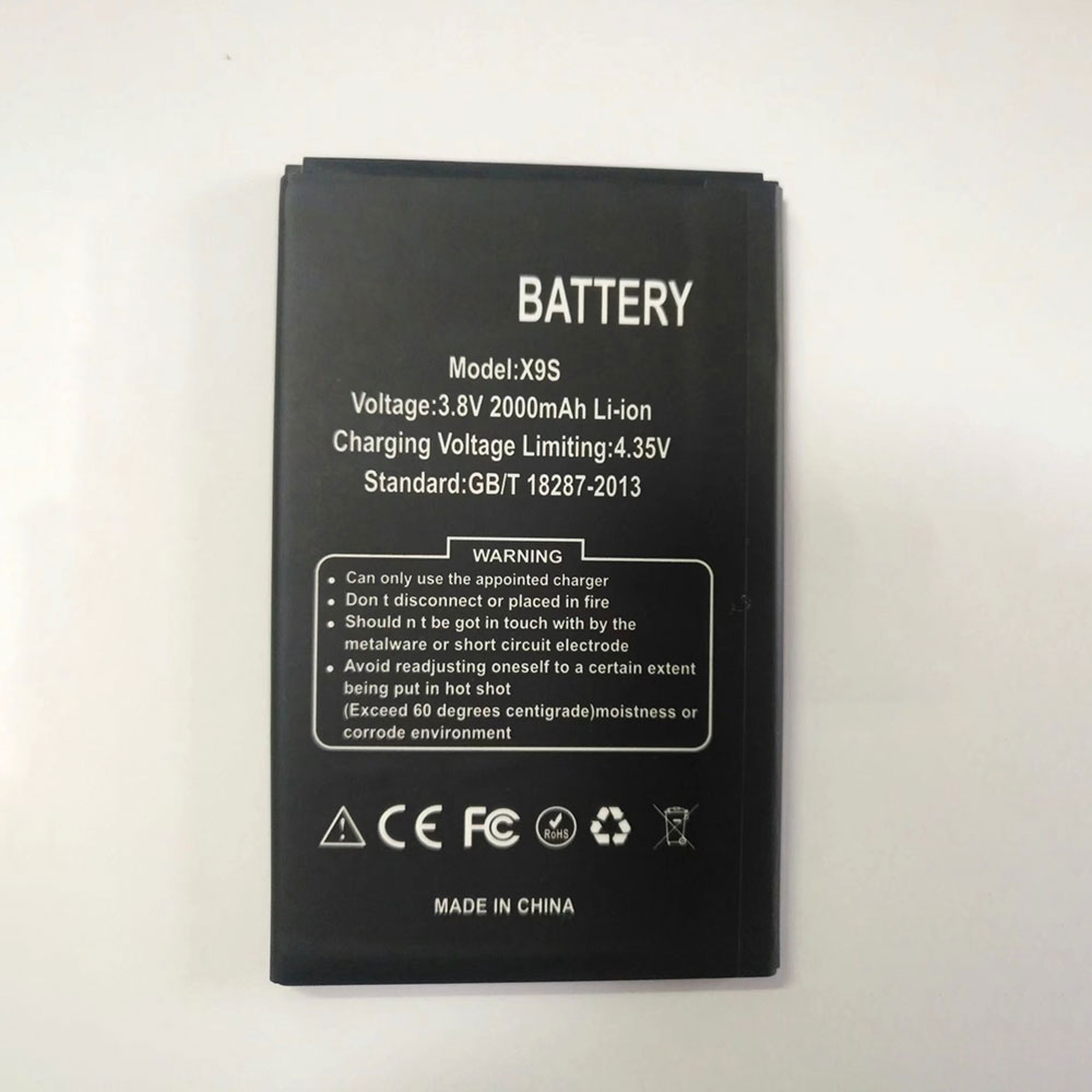 Batterie pour 2000mAh 3.8V/4.35V X9S