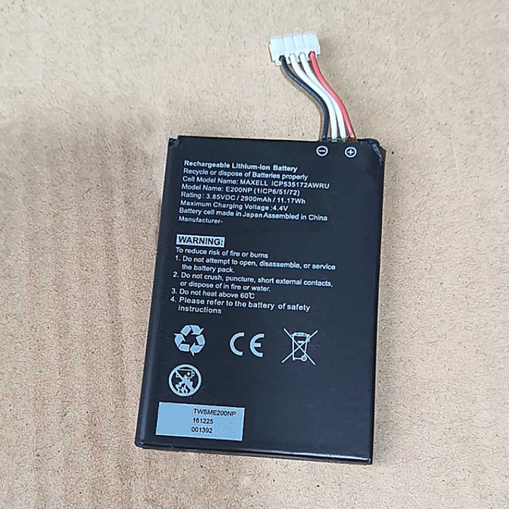 Batterie pour 2900mAh 3.85V E200NP