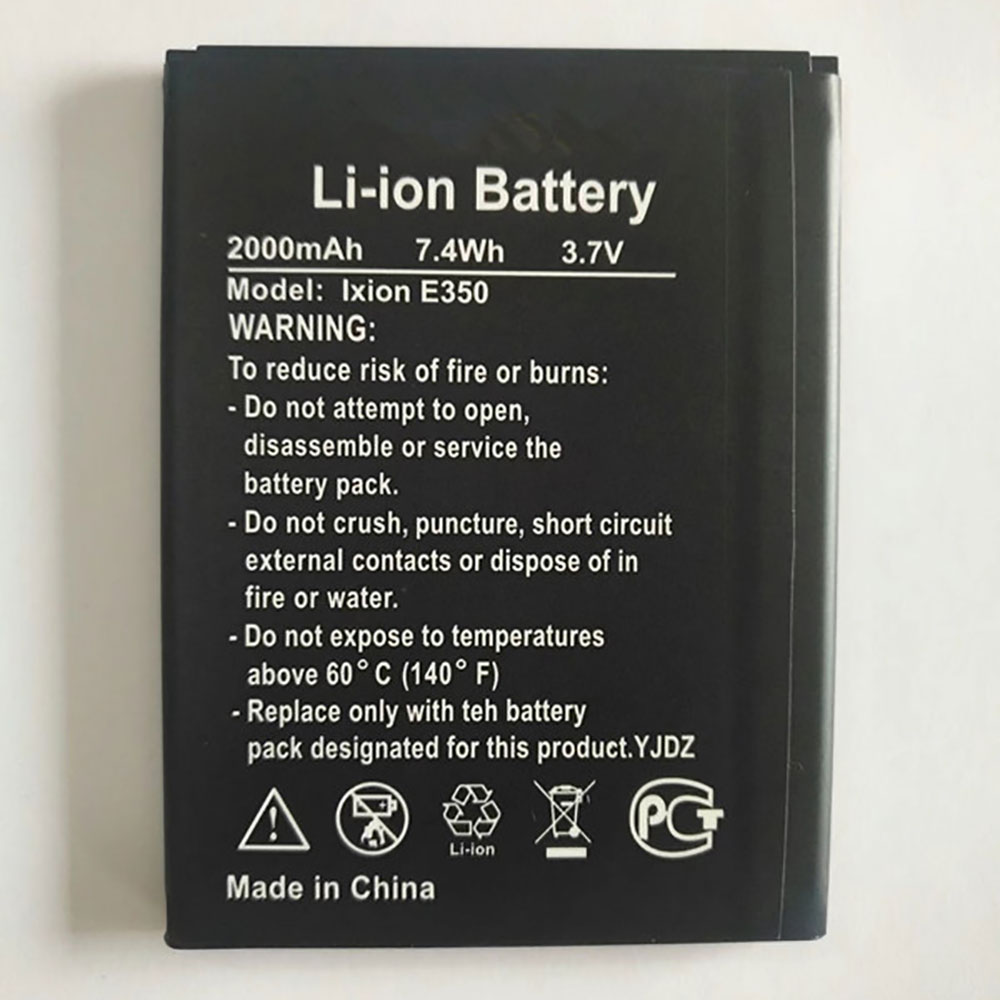 Batterie pour 2000mAh/7.4WH 3.7V IxionE350