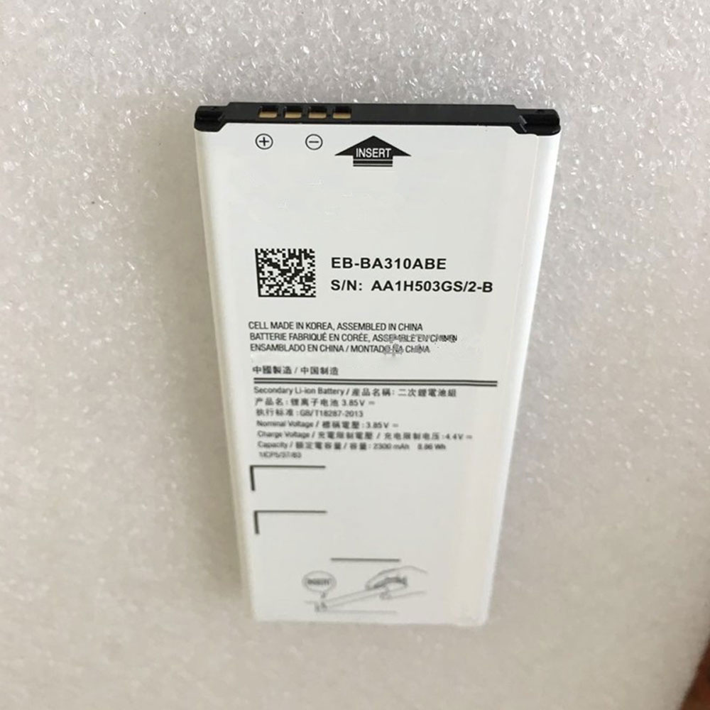 Batterie pour 2300mAh/8.86WH 3.85V/4.4V EB-BA310ABE