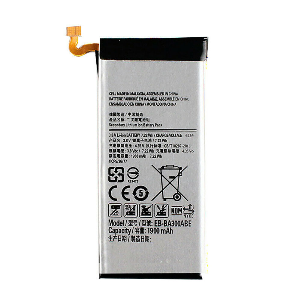 Batterie pour 2600mAh/10.01WH 3.85V/4.4V EB-BG57CABE