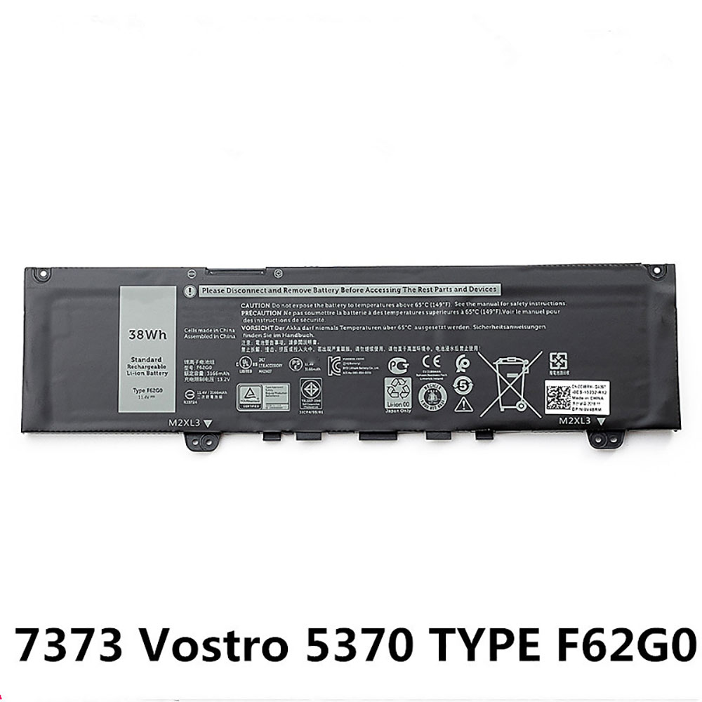 Batterie pour 38Wh/3166mAh 11.4V F62G0