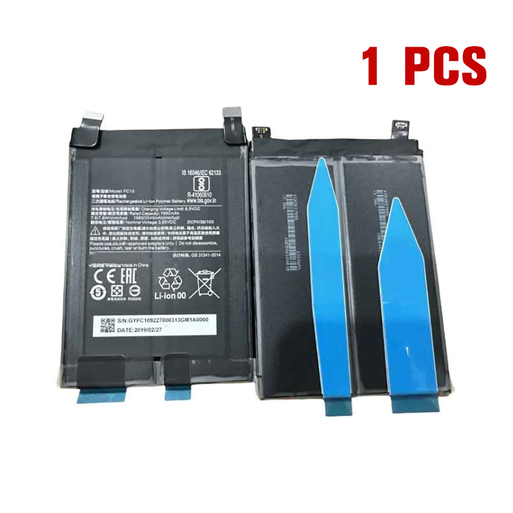 Batterie pour 1980mAh 3.85V FC10