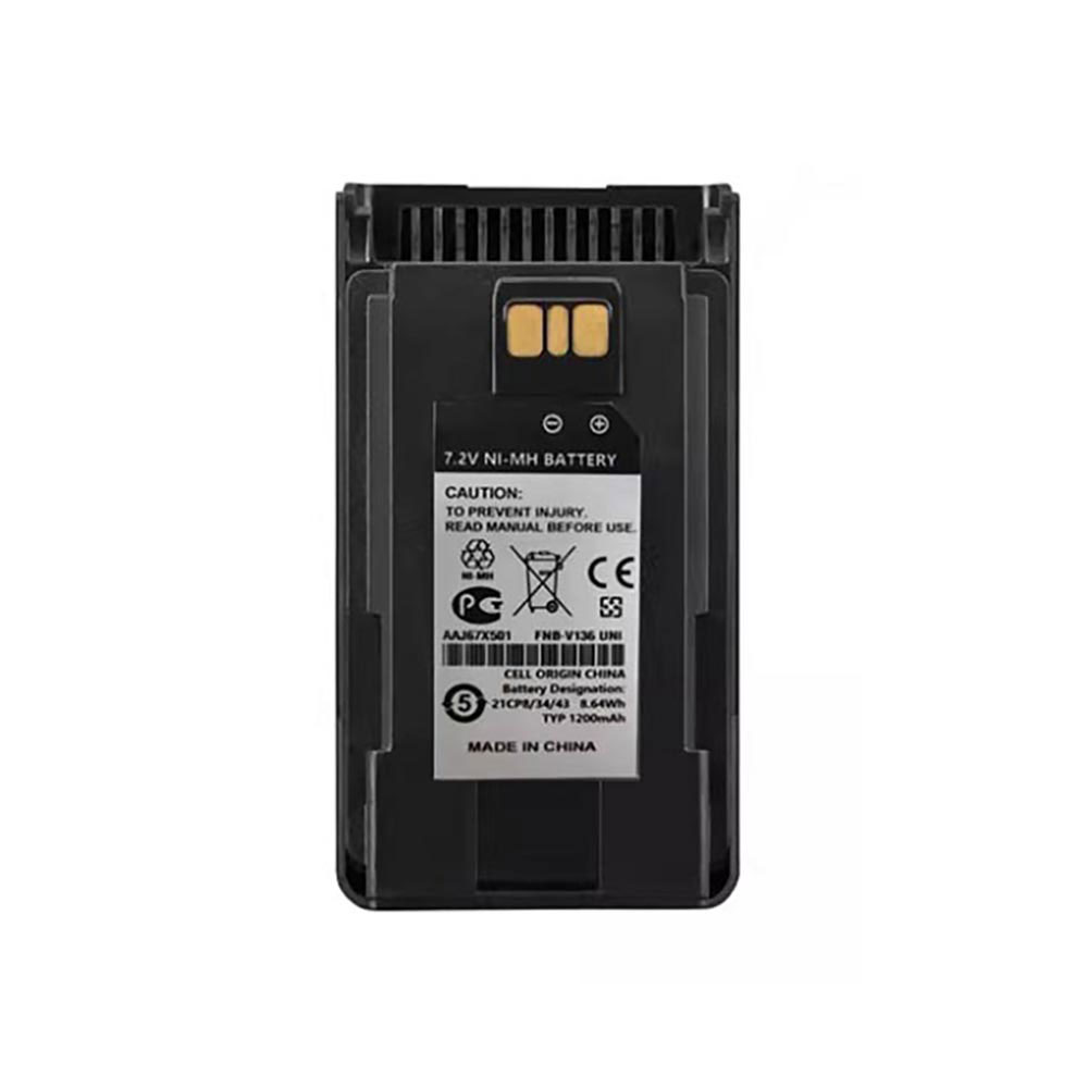 Batterie pour 1200mAh 7.2V FNB-V136
