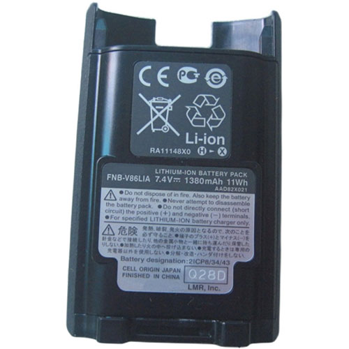 Batterie pour 1380mAh/11WH 7.4V FNB-V86LIA