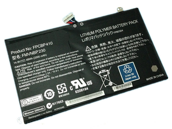 Batterie pour 3300mAh/48Wh 14.8V FPCBP410
