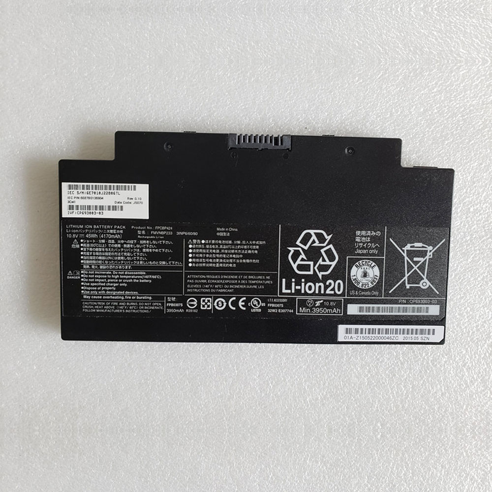 Batterie pour 45Wh/4170mAh 10.8V FPCBP424