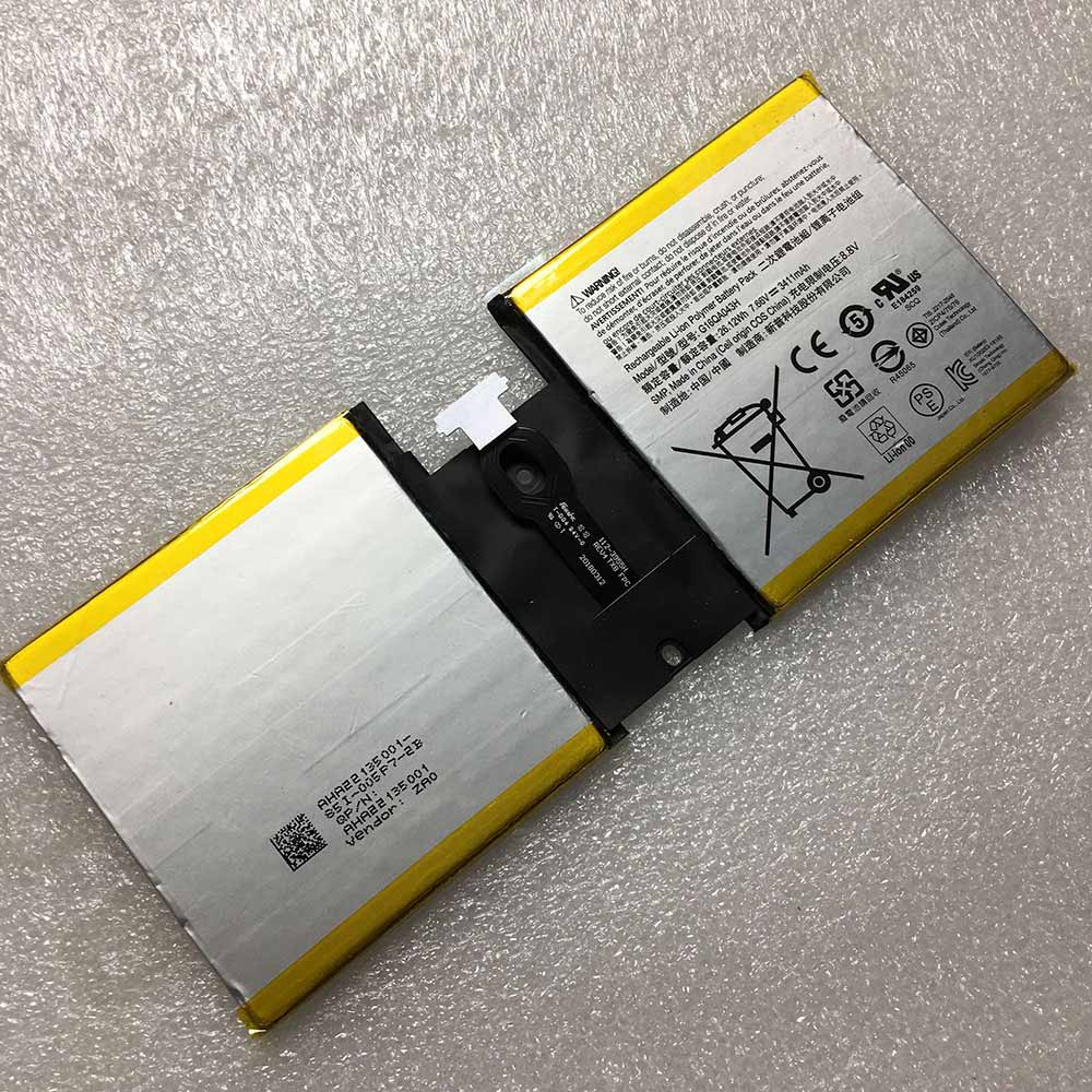 Batterie pour 3411mAh / 26.12Wh 7.66V G16QA043H