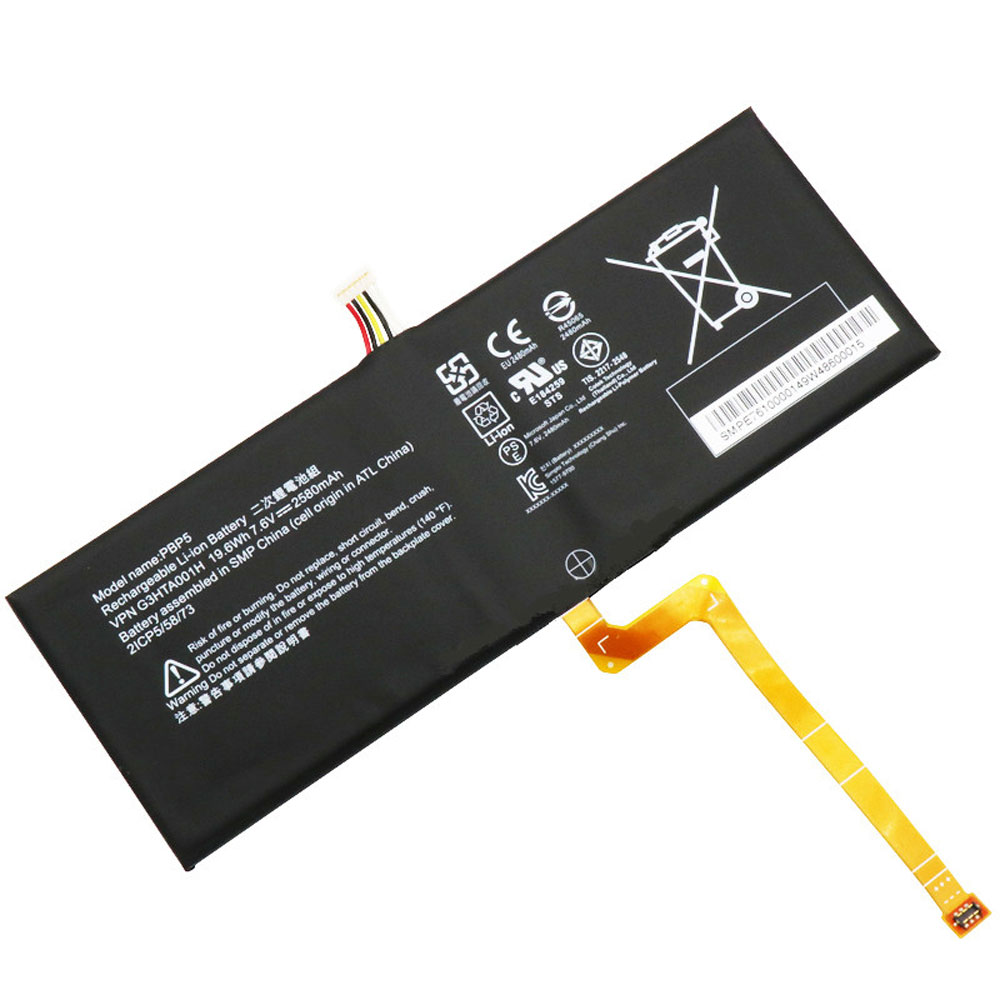 Batterie pour MICROSOFT G3HTA001H