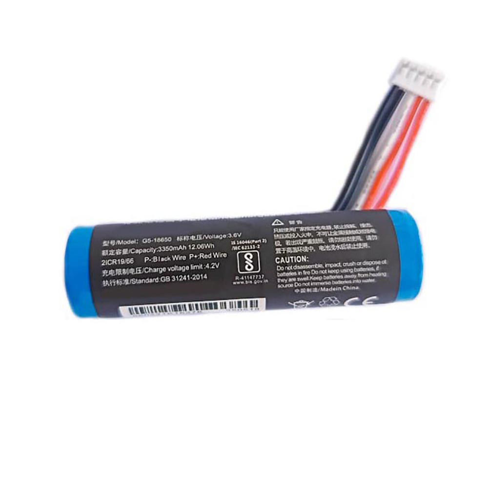 Batterie pour 3350mAh 3.6V G5-18650