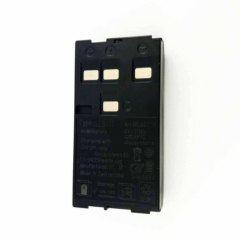 Batterie pour 2.1Ah 6V GEB111