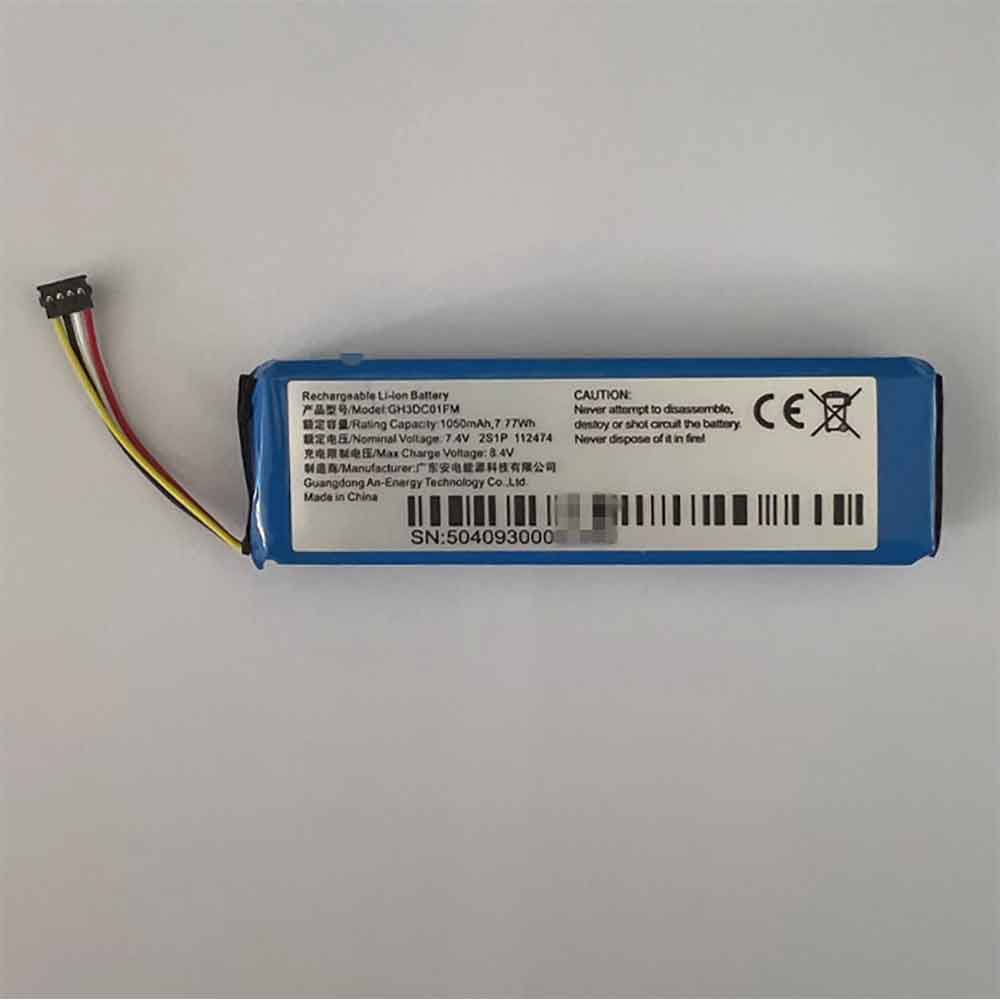 Batterie pour 1050mAh 7.4V GH3DC01FM