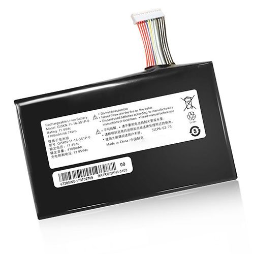 Batterie pour 4100mAh 11.4V GI5CN-00-13-3S1P-0