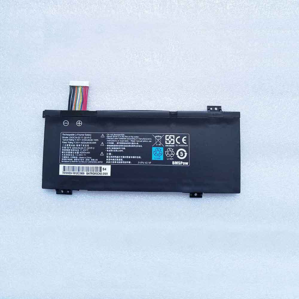 Batterie pour 4100mAh 46.74Wh 11.4V GK5CN-03-17-3S1P-0