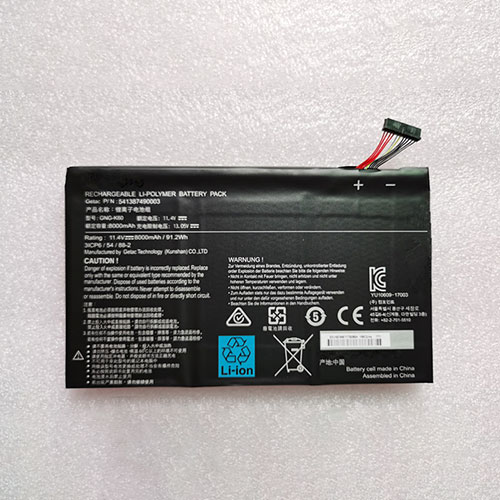 Batterie pour 91.2Wh 11.4V GNG-K60