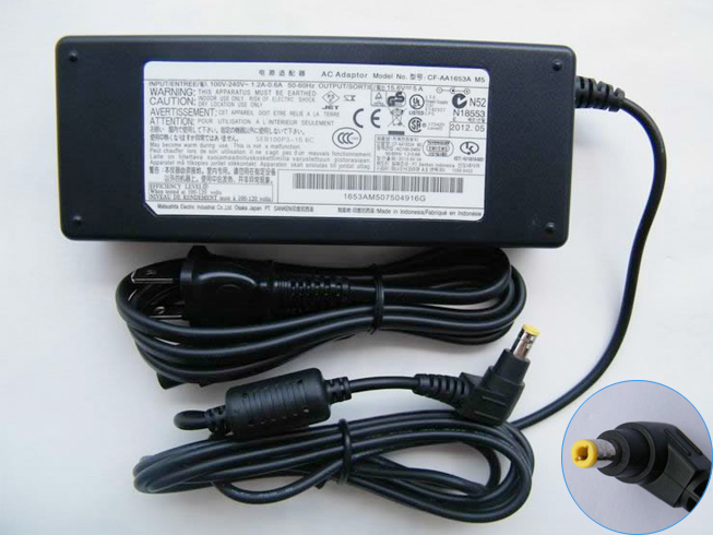 Batterie pour 100-240V 50-60Hz (for worldwide use) 15.6V 5A 78W CF-AA1653A_M2,CF-AA1653A_M3