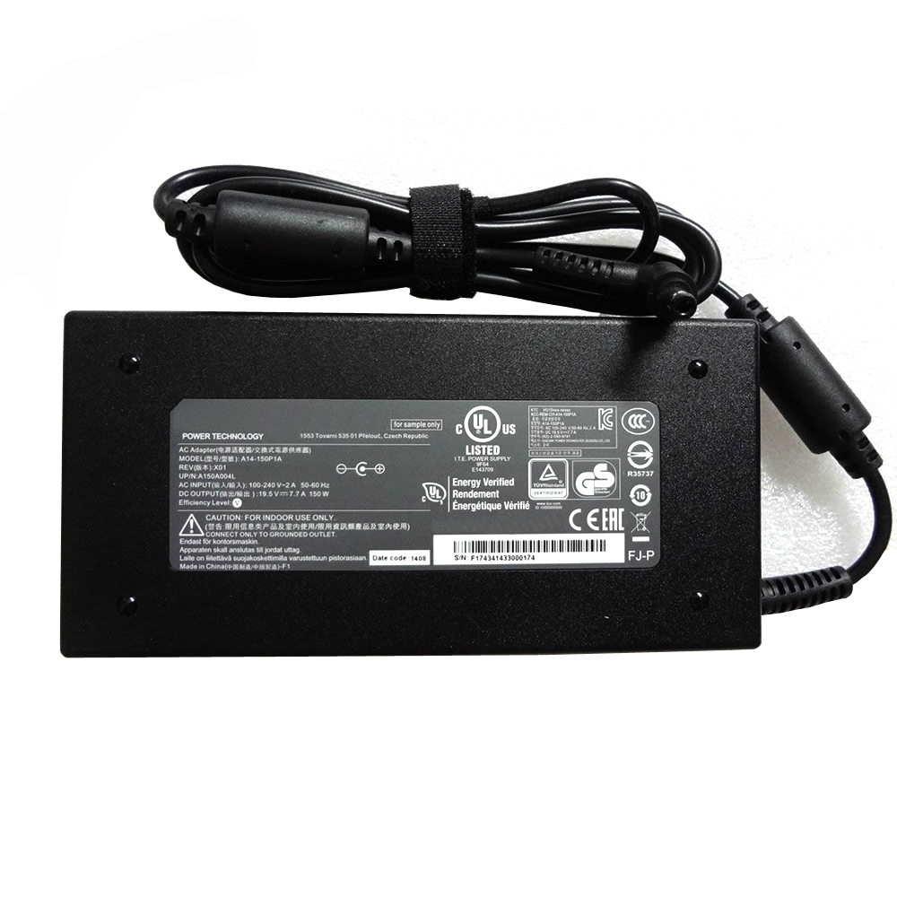 Batterie pour 100-240V~2.7A  50-60Hz (for worldwide use) 19.5V   7.7A, 150W S93-0404250-D04
