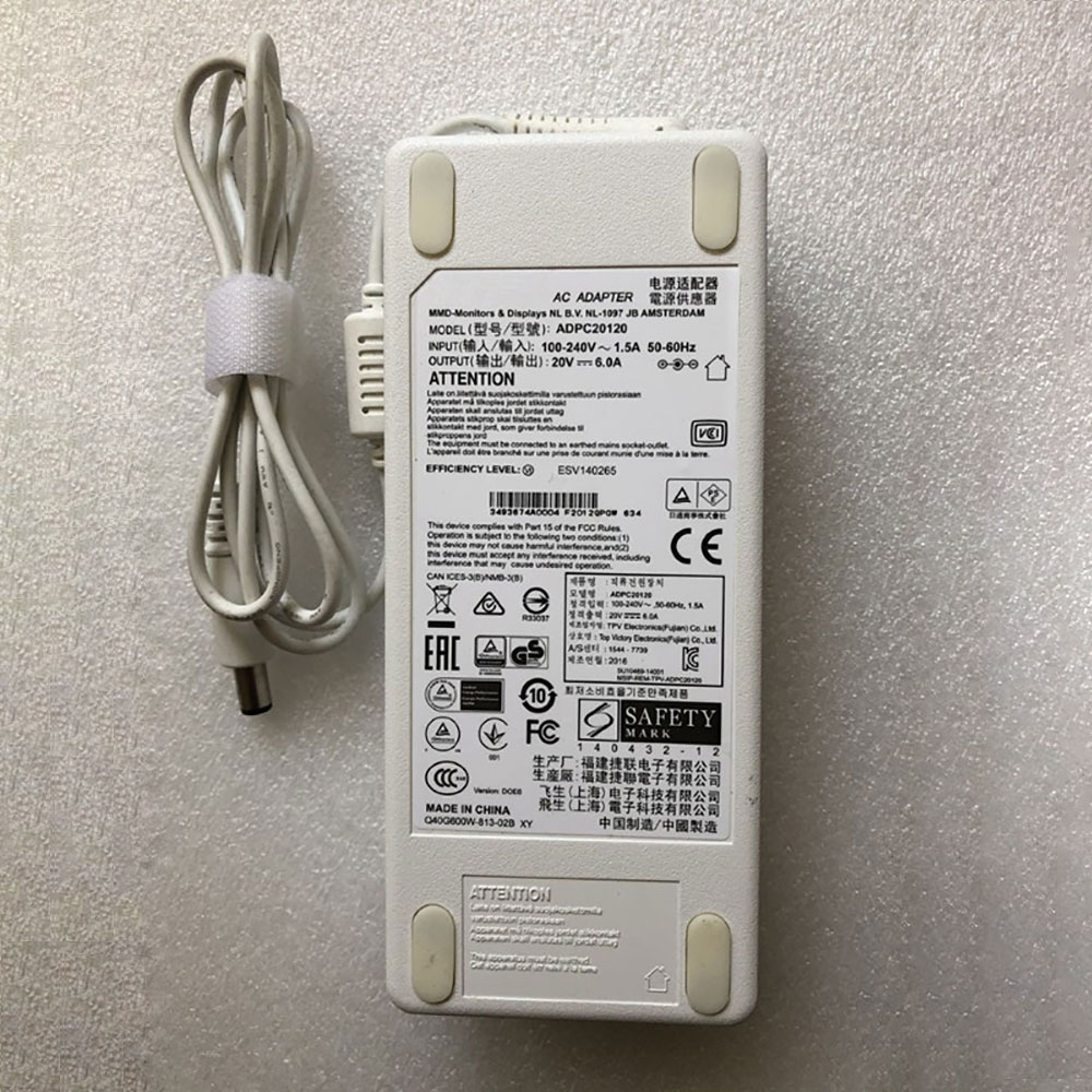 Batterie pour 100-240V~50-60Hz 1.5A 20V 6.0A 120W ADPC20120