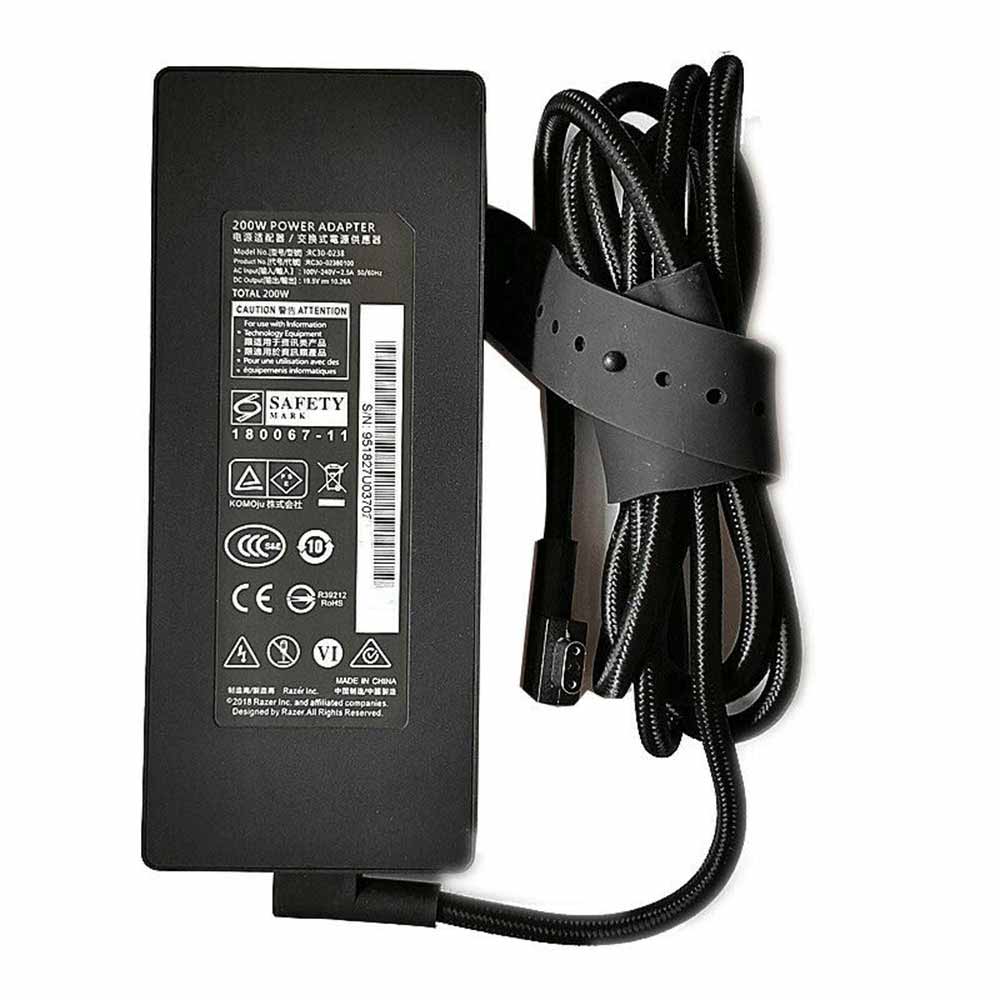 Batterie pour 100V-240V 2.5A 50-60Hz 19.5V 10.26A 200W RC30-0238