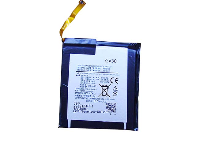 Batterie pour 2480MAH 3.8V/4.4V GV30