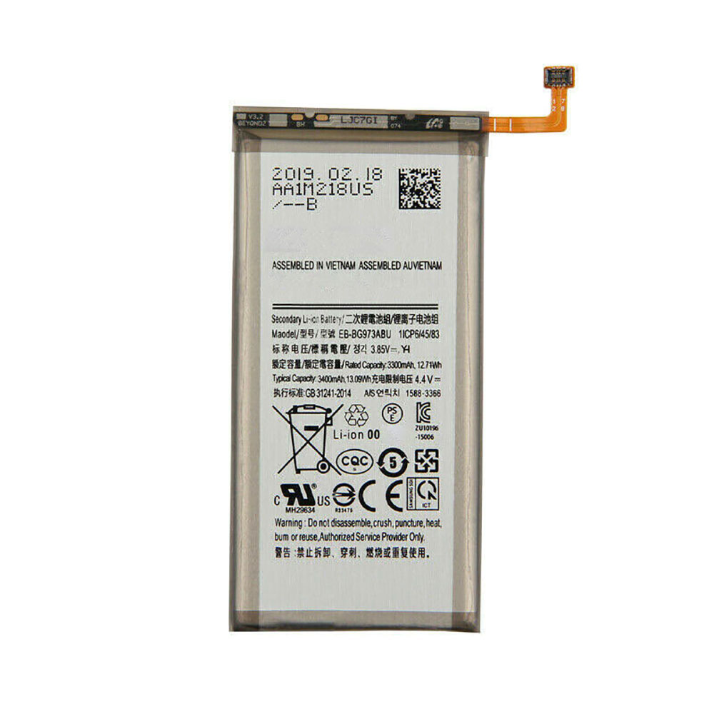Batterie pour 3300mAh/12.7WH 3.85V/4.4V EB-BG973ABU