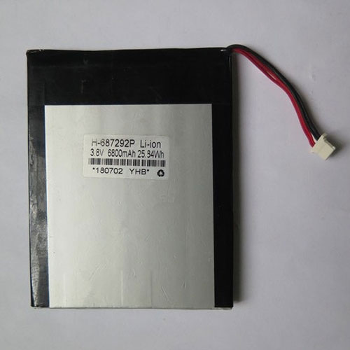 Batterie pour 6800mAh/25.84Wh 3.8V H-687292P