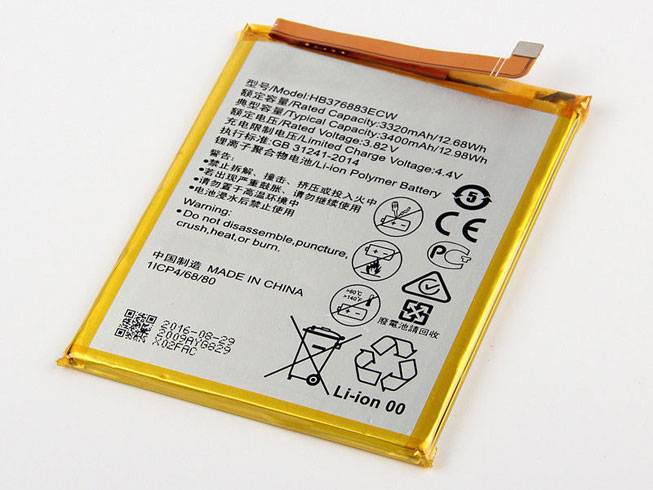 Batterie pour 3400MAH/12.98WH 3.82V/4.4V HB376883ECW